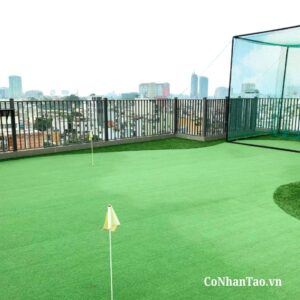 Hình ảnh thực tế thi công Cỏ nhân tạo sân Golf V2 (2)