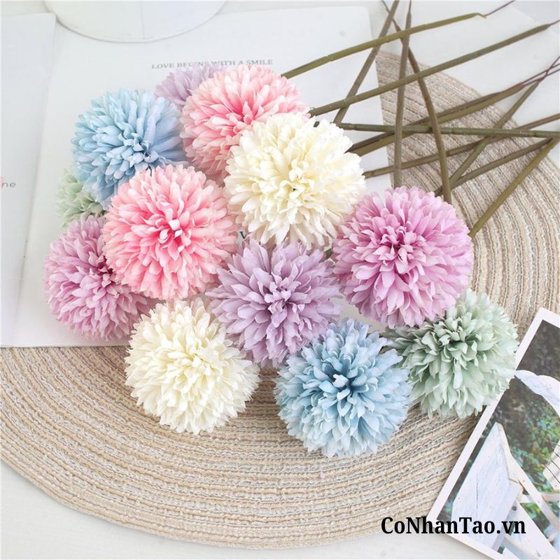 Cành bồ công anh giả mini size 29CM