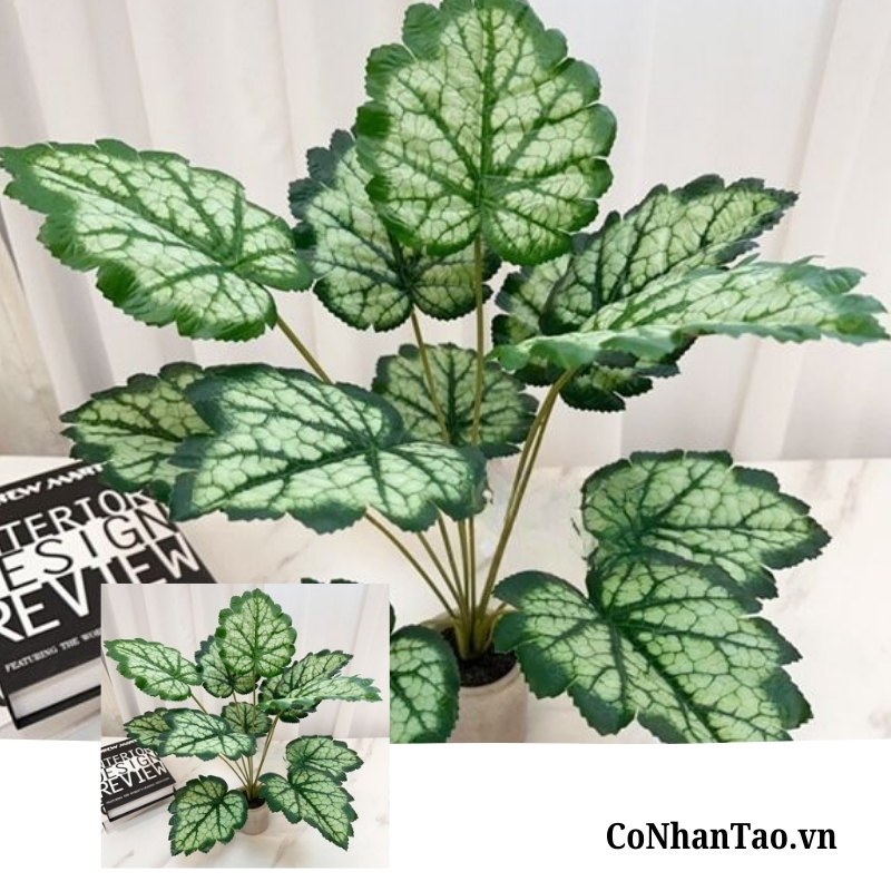 Cây Giả Cây Chuông San Hô 12 Lá 52 Cm