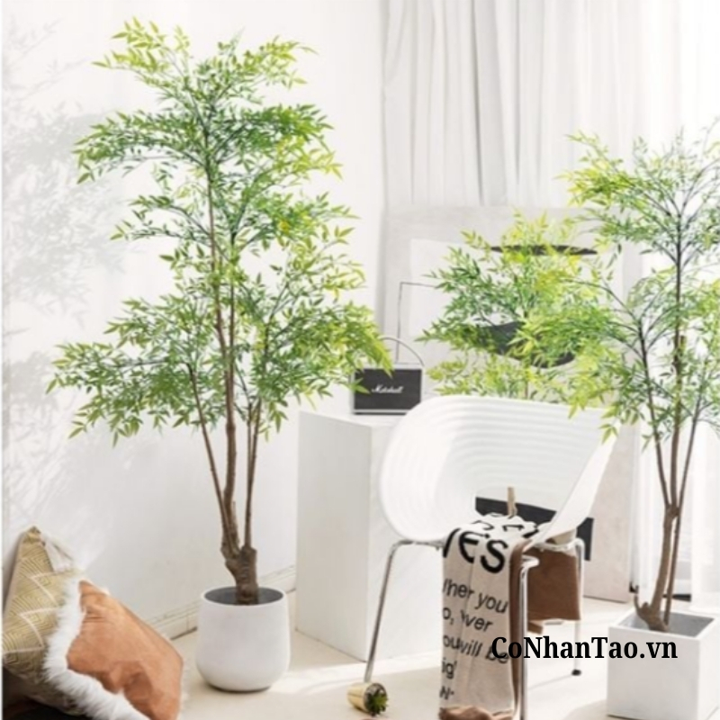 Cây Giả Cây Nam Thiên Trúc Nhiều Kích Thước