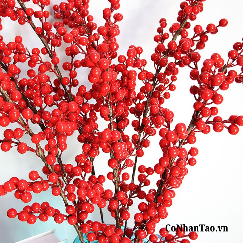 Đặc điểm nổi bật của Cành Đào Đông Đỏ 100 cm