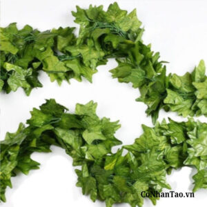 Dây Lá Giả Trang Trí - Bó Dây Leo Trang Trí Các Mẫu Lá To