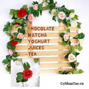 Dây Leo Giả Trang Trí - Dây Hồng Leo Cao Cấp 170 CM