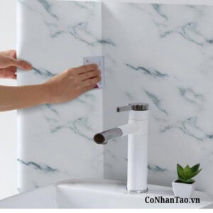 Decal dán tường vân đá