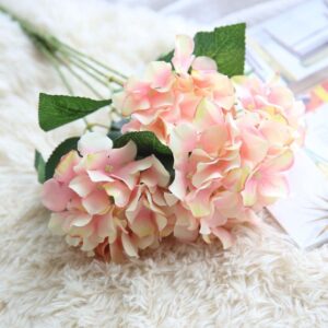 Hoa Cẩm Tú Cầu giả lá nhỏ 30 cm