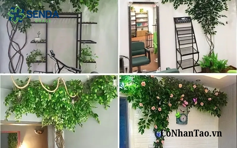 Vì sao cây dây leo giả ngày càng được ưa chuộng trong decor?
