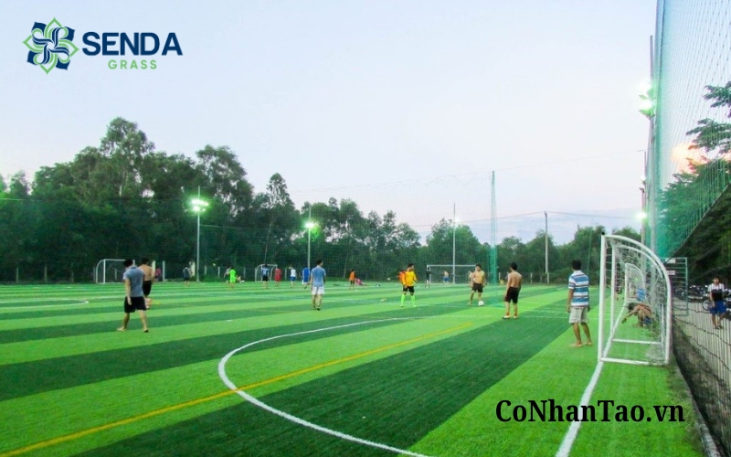 Quy trình thi công cỏ nhân tạo sân bóng chuẩn kỹ thuật