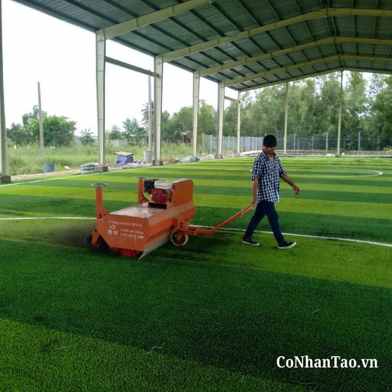 Quy trình thi công sân bóng HNC 38S1308 chuẩn quốc tế